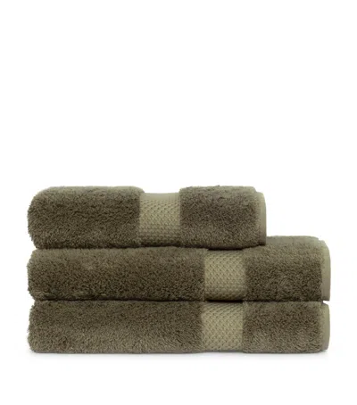 Yves Delorme Étoile Hand Towel In Green