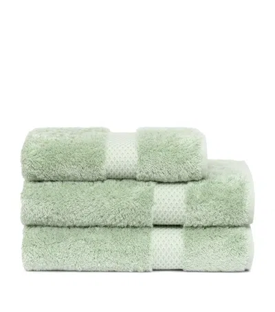 Yves Delorme Étoile Hand Towel In Green