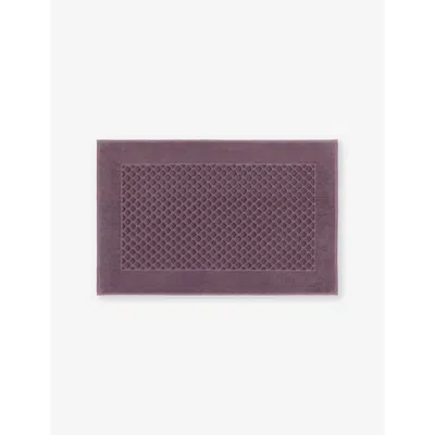 Yves Delorme Iris Etoile Textured Organic-cotton Bath Mat 55cm X 90cm
