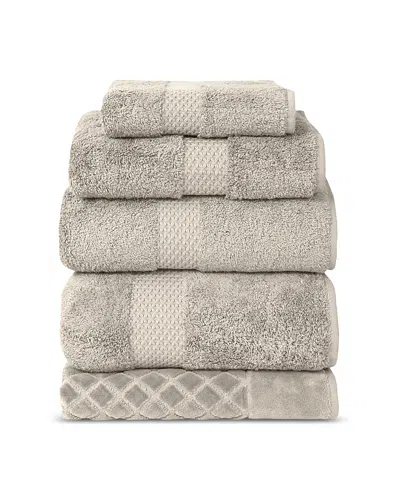 Yves Delorme Etoile Washcloth In Pierre