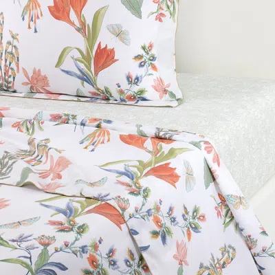 Yves Delorme Eze Flat Sheet, Queen In Multi