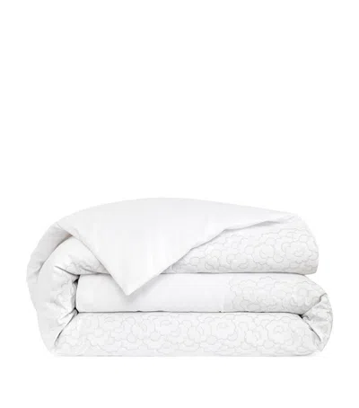 Yves Delorme Festons Super King Duvet Cover In White