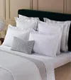 Yves Delorme Festons Super King Flat Sheet In White