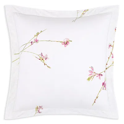 Yves Delorme Gaura Euro Sham In White