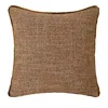 Yves Delorme Geode Decorative Pillow, 18 X 18 In Brown