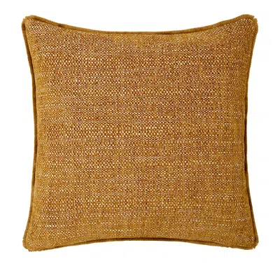 Yves Delorme Geode Decorative Pillow, 18 X 18 In Ochre
