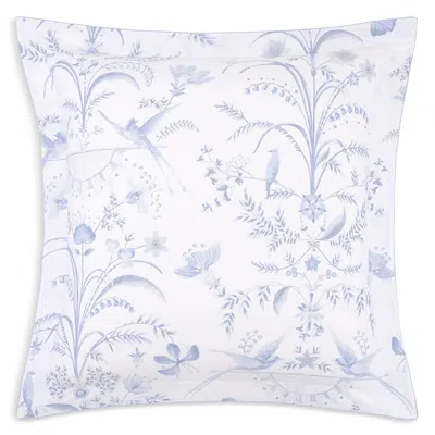 Yves Delorme Herbier Euro Sham In Blue