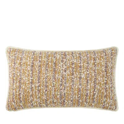 Yves Delorme Illusion Decorative Pillow, 13 X 22 In Beige