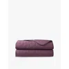 Yves Delorme Iris Triomphe Organic Cotton-sateen Bedcover In Iris
