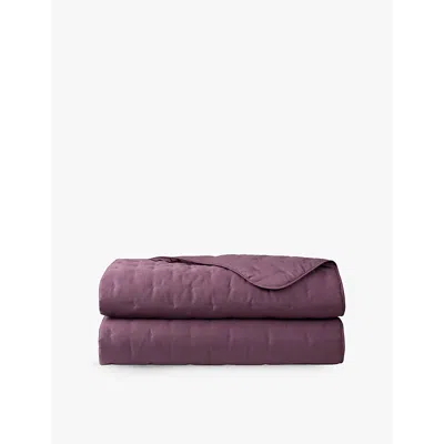 Yves Delorme Iris Triomphe Organic Cotton-sateen Bedcover