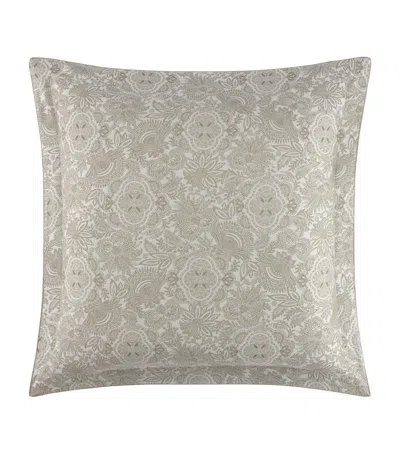 Yves Delorme Jacquard Patio Square Oxford Pillowcase