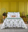 YVES DELORME JARDINS KING FITTED SHEET (150CM X 200CM)