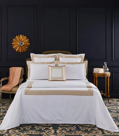 Yves Delorme Joyau Super King Flat Sheet In White