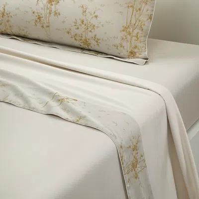 Yves Delorme Legende Flat Sheet, Full/queen In Neutral