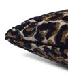 Yves Delorme Leopard Jacquard Cushion Cover In Multi