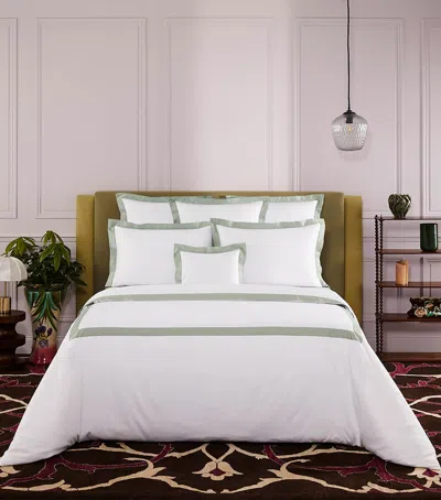 Yves Delorme Linea Verones Super King Flat Sheet
