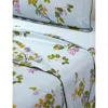Yves Delorme Luciole Double Fitted Organic-cotton Sheet Multicoloured In Multicoloured