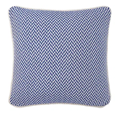Yves Delorme Marina Decorative Pillow, 18 X 18 In Blue
