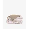 Yves Delorme Multicoloured Paysage Landscape-print Cotton-batiste Duvet Cov In Multi
