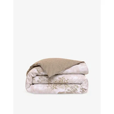 Yves Delorme Multicoloured Paysage Landscape-print Cotton-batiste Duvet Cov