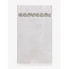 Yves Delorme Multicoloured Paysages Cotton Bath Towel 140cm X 70cm In White