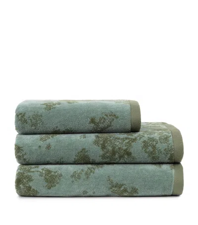 Yves Delorme Muses Bath Towel In Green