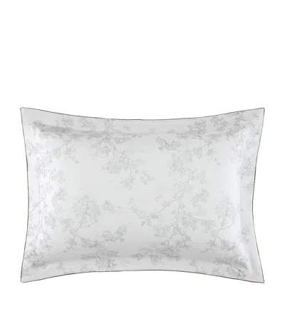 Yves Delorme Muses  Oxford Pillowcase In Gray