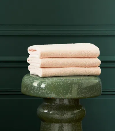 Yves Delorme Nature Hand Towel In Pink