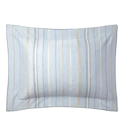 Yves Delorme Ombre Sateen Jacquard Boudoir Sham In Iris