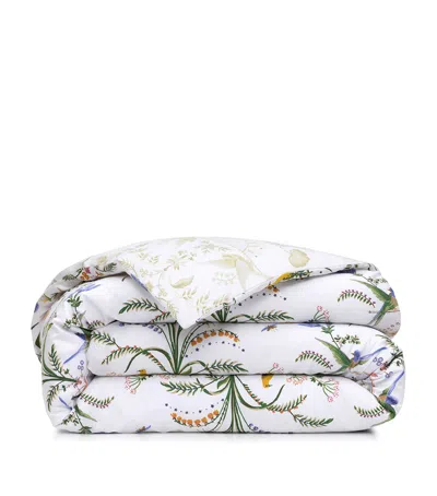 Yves Delorme Organic Cotton Botanic  Duvet Cover In Multi