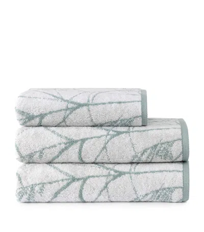 Yves Delorme Organic Cotton Graminée Bath Sheet In White