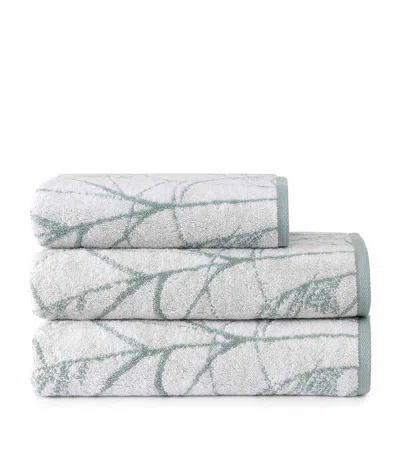 Yves Delorme Organic Cotton Graminée Bath Towel In White