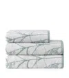 Yves Delorme Organic Cotton Graminée Hand Towel In White