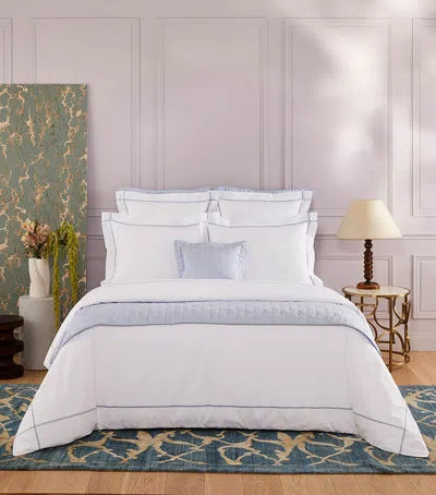 Yves Delorme Pima Cotton Athena Super King Flat Sheet