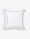 Yves Delorme Platine Athena Square Pillowcase 65x65cm Square In Platine