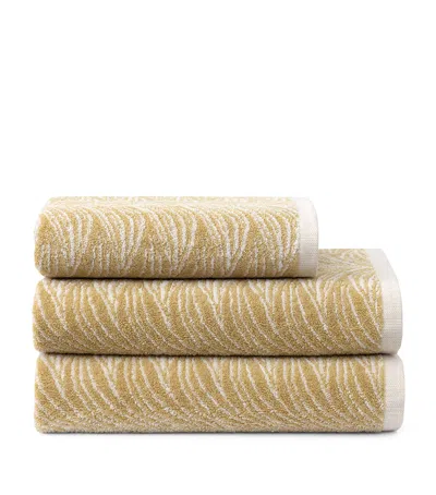 Yves Delorme Pollen Bath Towel In Gold