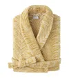 Yves Delorme Pollen Bathrobe In Brown