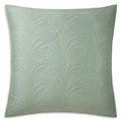Yves Delorme Pollen Couture Decorative Pillow, 18 X 18 In Green