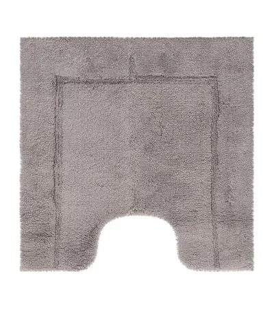 Yves Delorme Prestige Platine Pedestal Mat In Silver