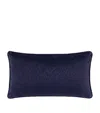 Yves Delorme Souvenir Rectangular Cushion Cover In Blue