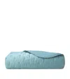 Yves Delorme Triomphe Double Bedpsread In Green