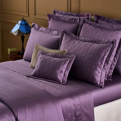 Yves Delorme Iris Triomphe Double Organic-cotton Flat Sheet