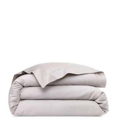 Yves Delorme Triomphe  Duvet Cover In Gray