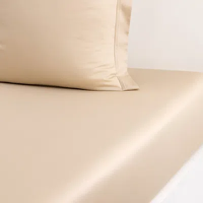 Yves Delorme Triomphe Fitted Sheet, King In Brown