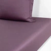 Yves Delorme Iris Triomphe Double Organic Cotton-sateen Fitted Sheet 135cm X 190cm