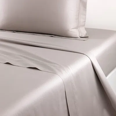 Yves Delorme Triomphe Flat Sheet, Full/queen In Neutral