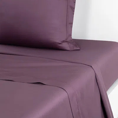 Yves Delorme Triomphe Flat Sheet, Queen In Purple
