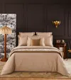 Yves Delorme Triomphe King Oxford Pillowcase In Beige