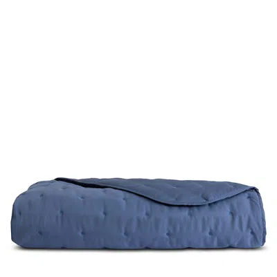 Yves Delorme Triomphe Loutre Coverlet, King In Blue