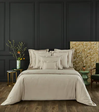 Yves Delorme Triomphe Oxford Pillowcase In Neutral